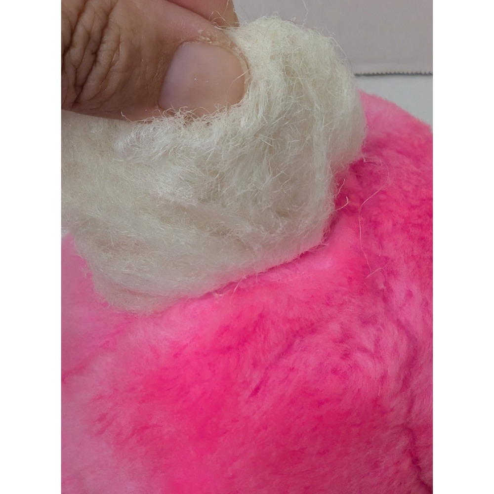 Vintage 1989 Yum Yum Pink Bunny Plush Cookie Candy Hearts Valentine Stuffed - Picture 13 of 13